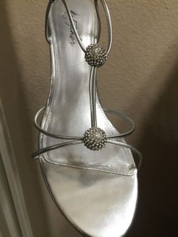 Silver NEW Heels