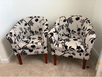 Set of two Bird chairs.