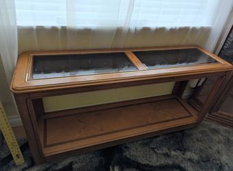 Sofa Table + 2 End Tables