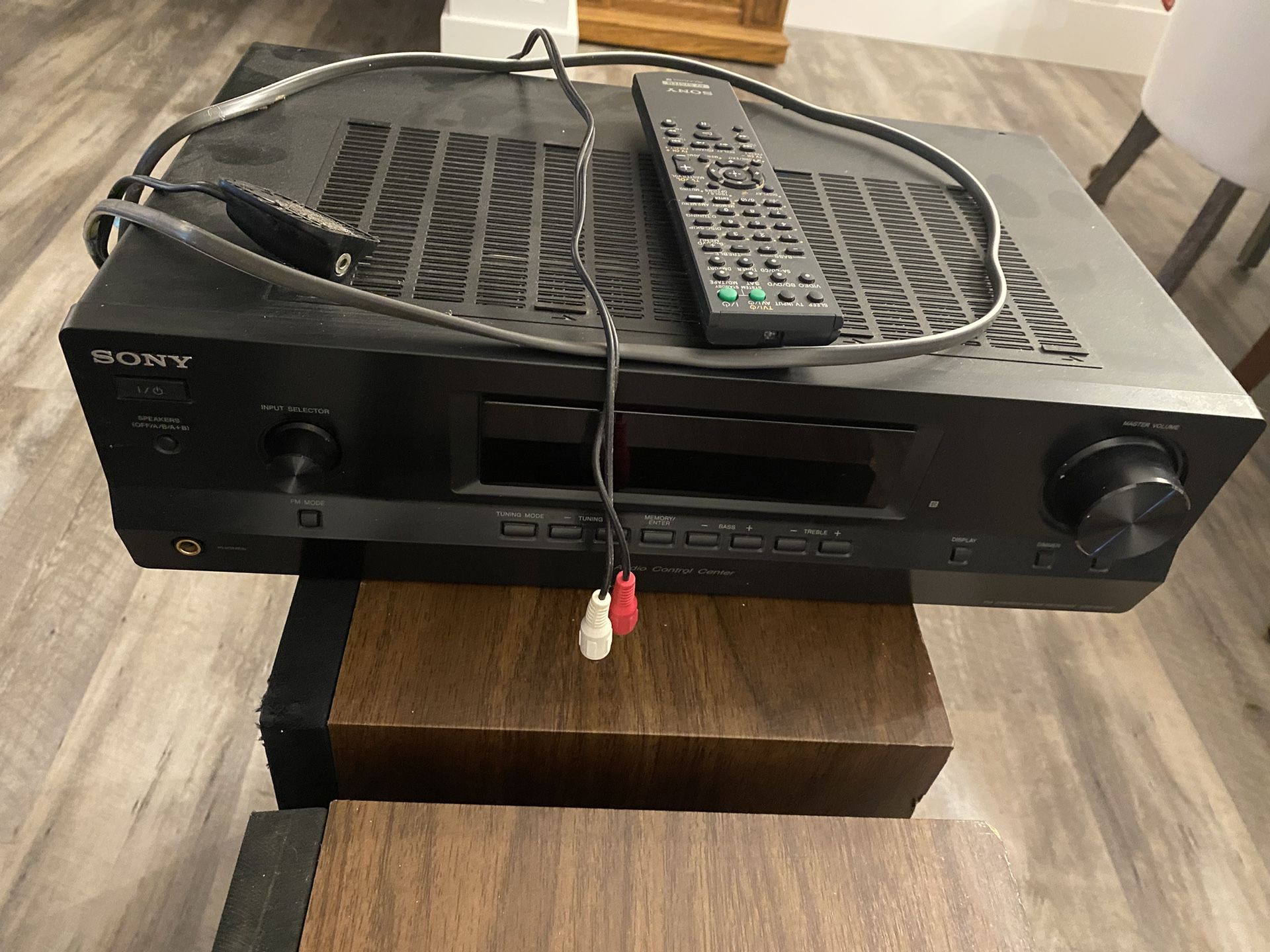 JVC Speakers and Sony Receiver 