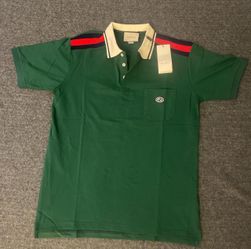 Gucci Green Popo T-shirt. Size Large 