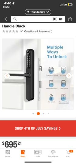 Luston Slim Smart Lock