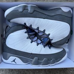 Jordan 9s Flint Grey