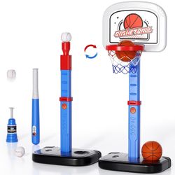 Basketball hoop/Baseball, brand new 