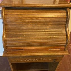 Antique Roll Top Desk