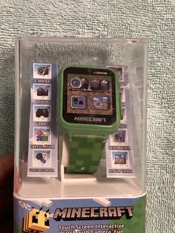 Minecraft Touch Screen Smart Wristwatch