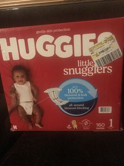Huggies little smugglers 160 pack