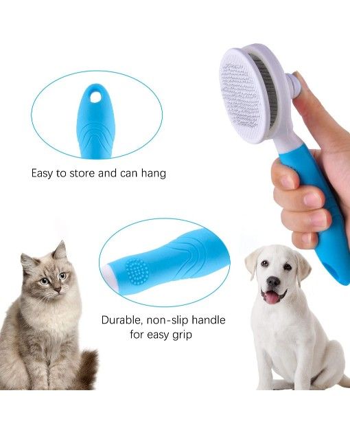 Self Cleaning Pet Hair Brush. Brand New.