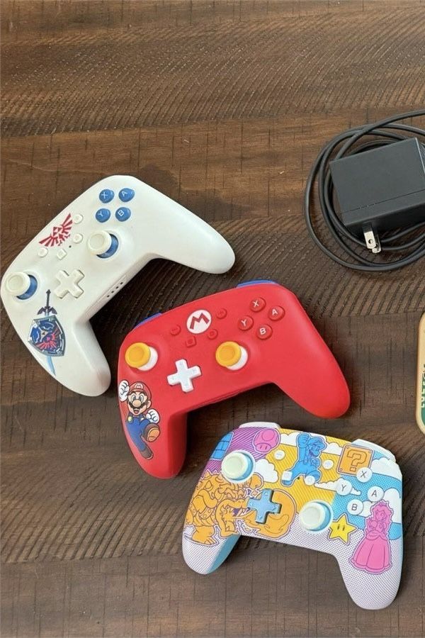 3 PowerA Controllers For Nintendo Switch