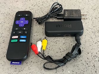 Roku Express+ 3910X 4:3 A/V RCA Composite Video HD Streaming Player