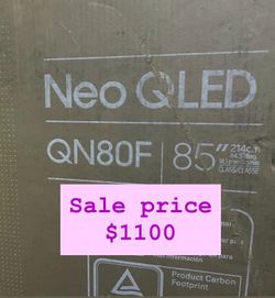 Samsung 85-Inch Class Neo QLED 4K QN80F Series, Vision AI, Mini LED Smart TV (2025 Model, 85QN80F) Neo Quantum HDR, Object Tracking Sound Lite w/Dolby