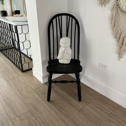 Four Vintage Refurbished Dining Chairs