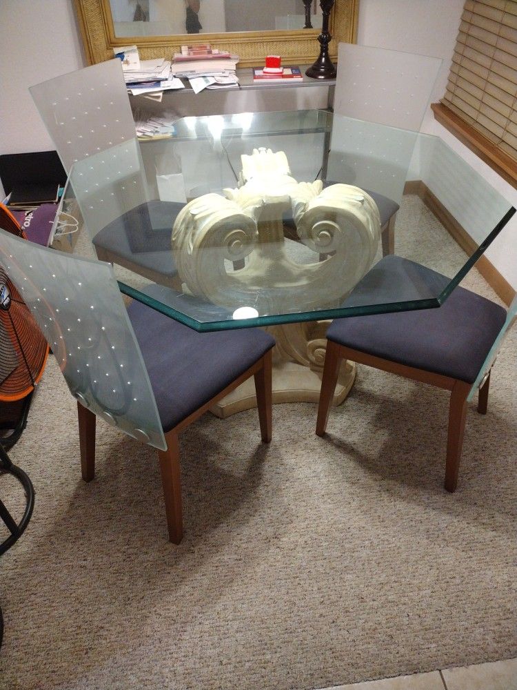 Dining Table And 4 Chairs