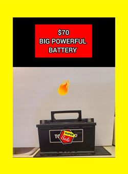 BIG POWERFULL BATTERY AUTOMOBILE CHARGER JUMPER TESTER