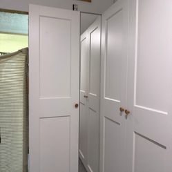 Two Wardrobe Closets $100 Ea 