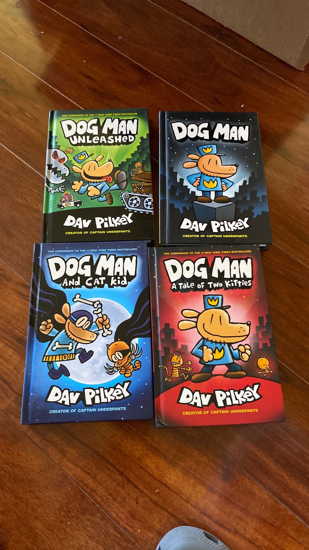 Hardcover Dog Man Books