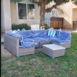 Modular patio furniture set outdoor patio furniture brand new patio couch seven piece patio sofa set 🆕🚚🚎🆕