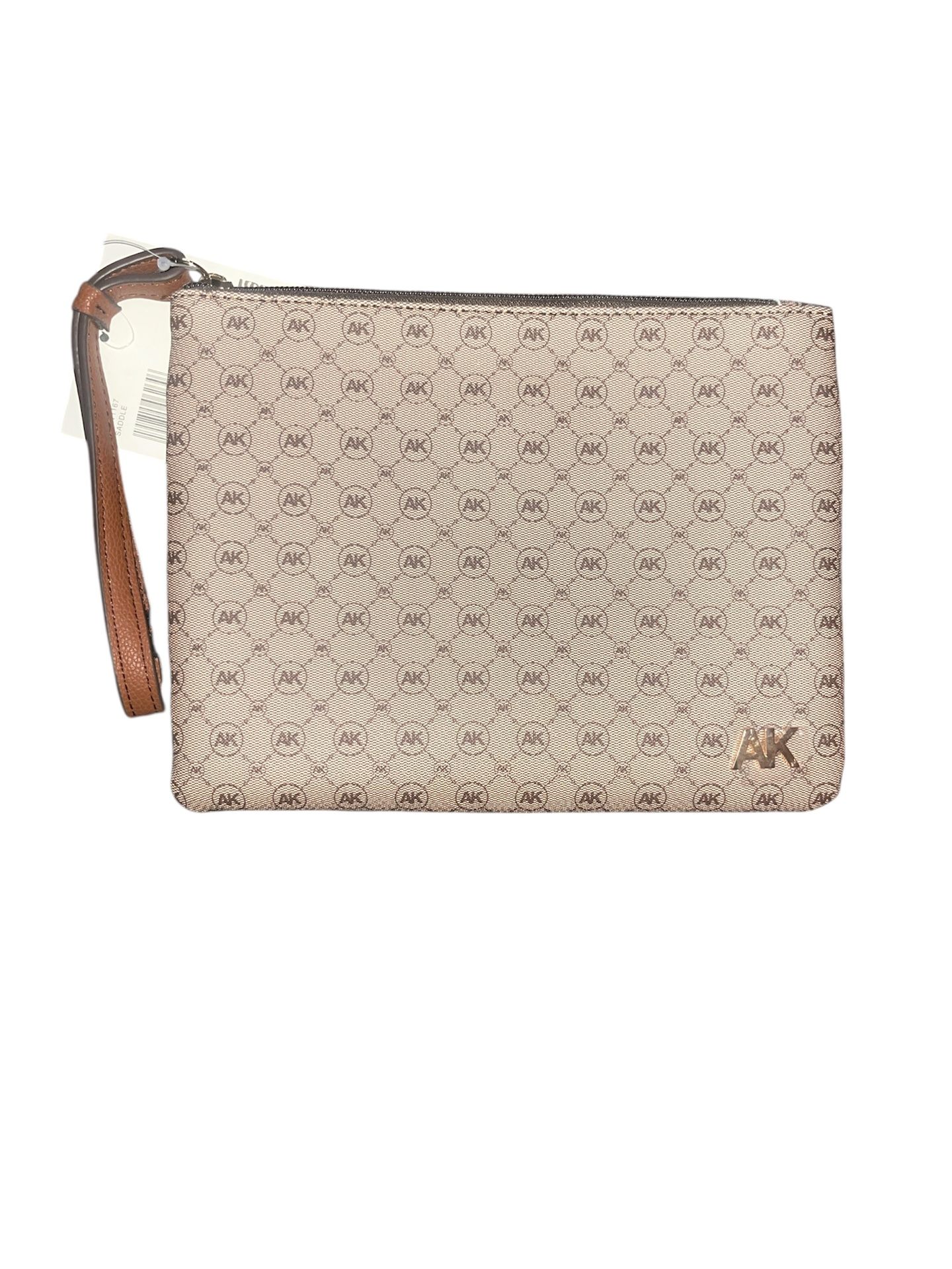 Anne Klein Monogram Wristlet Pouch