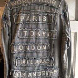 Medium Denim Jean World Tour Jacket 