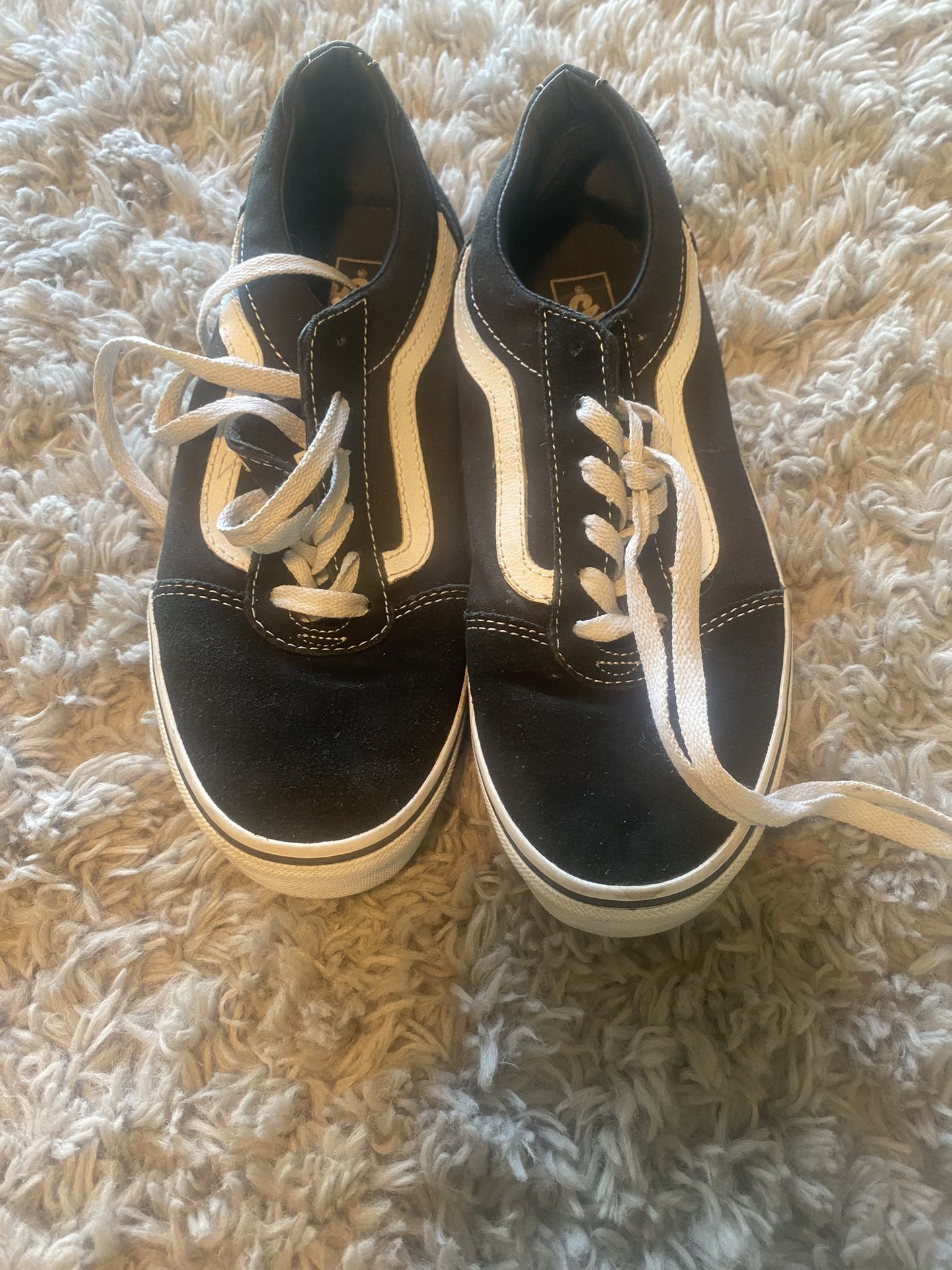 Black Van Converse Size Youth 6