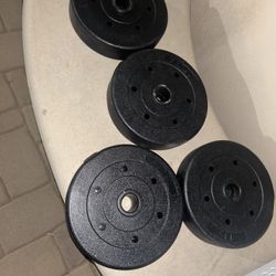 4 7.5 Weights 1 Inch Hole