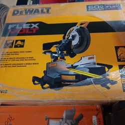 Dewalt new miter saw 60v flex volt