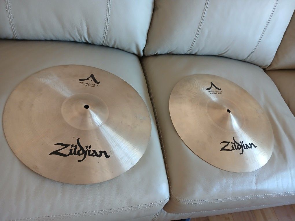 Zildjian Hi-hat Cymbals 15" New Beat Pair