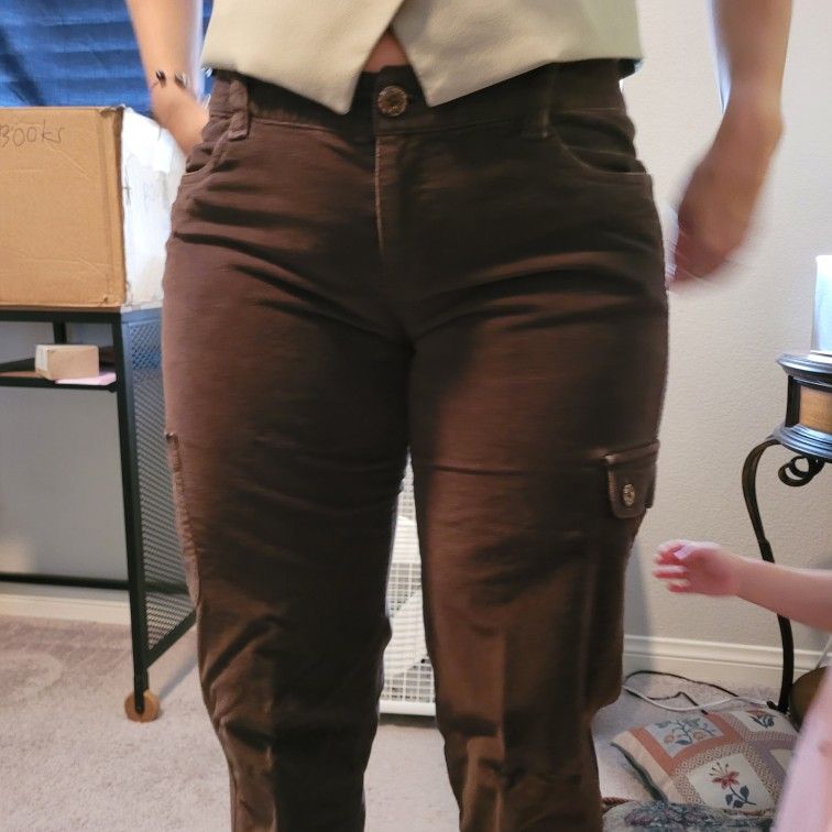 Brown Cargo Pants