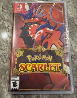Pokémon Scarlet Nintendo Switch New & Sealed
