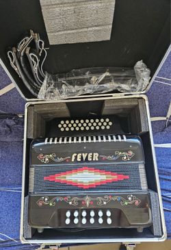Fever Diatonic Button Accordion with Case