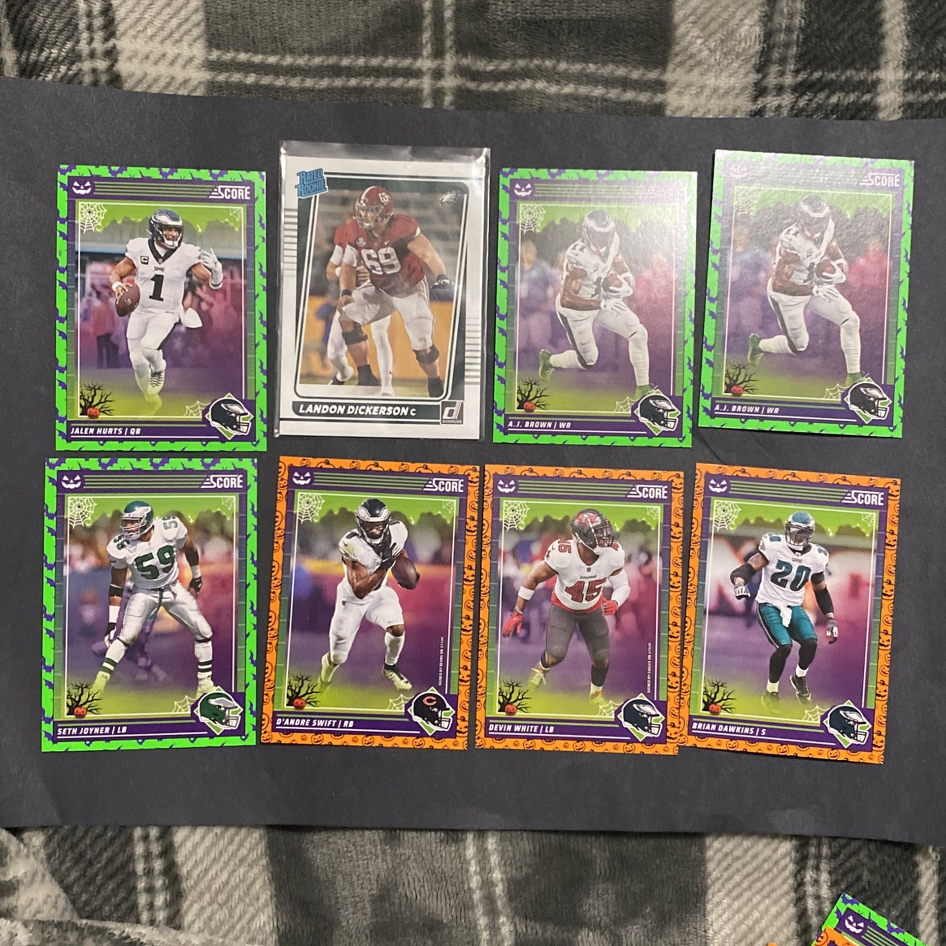 Philadelphia Eagles 30 Card Lot( Jalen Hurts And A.J. Brown) 2024 Rookies And More