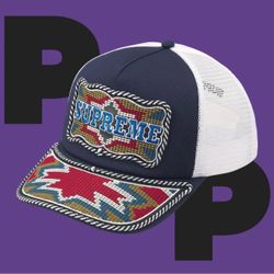 Supreme Western Embroidered Mesh Back 5-Panel