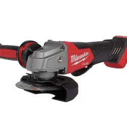 Milwaukee M18 FUEL 18V Lithium-Ion Brushless Cordless 4-1/2 in./5 in. Grinder w/Paddle Switch (Tool-Only)