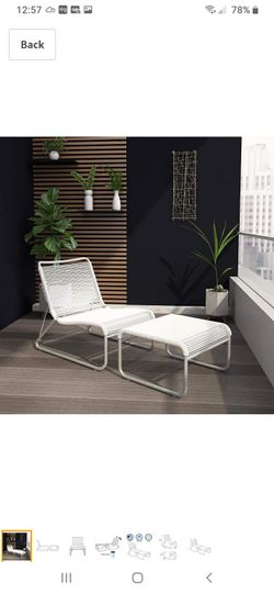 New 1 recliner chair with OTTOMAN see pictures for dimensions