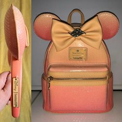 Disney Cruise Line Exclusive Ombre Loungefly & matching Ombre Ears