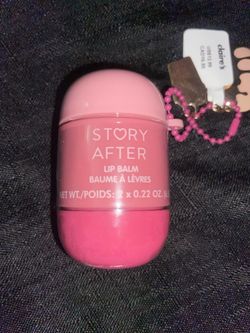 Claire’s story after lip balm keychain makeup