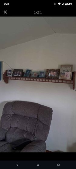 Brown Wall Shelf