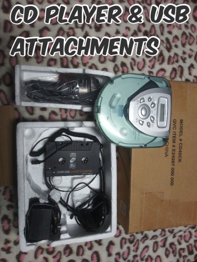 Cd player and other attachments