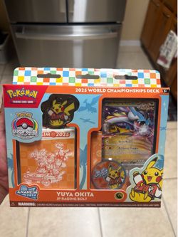 Pokemon 2025 World Championships Deck Yuya Okita Jp Raging Bolt
