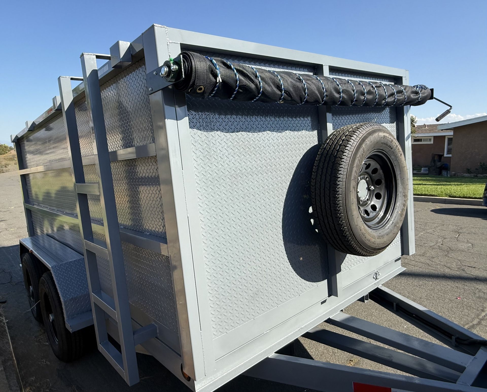 New 8x4x12 Hydraulic Dump Trailer 2026 💎