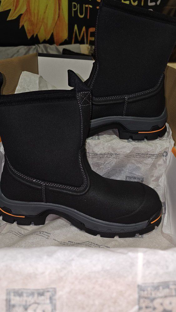 TIMBERLAND PRO ALLOY TOE WORK BOOTS