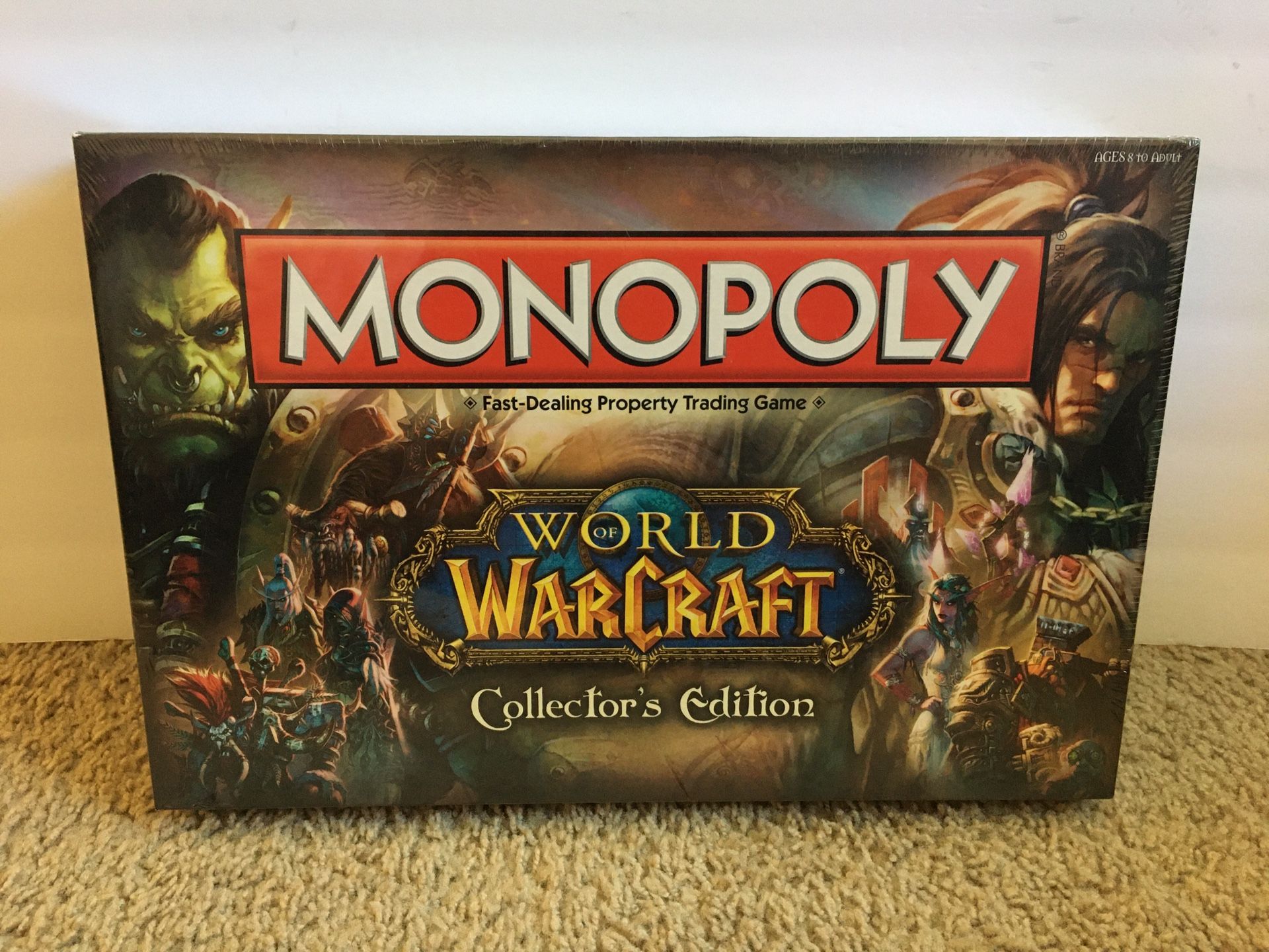 Monopoly World Of Warcraft Collectors Edition New Factory Sealed