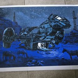 Tim Doyle - Can't Take the Sky - Firefly  Art Poster/Print Signed Numbered 18x24