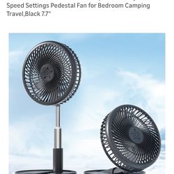 PRIMEVOLVE new desk/floor rechargeable battery operated fan