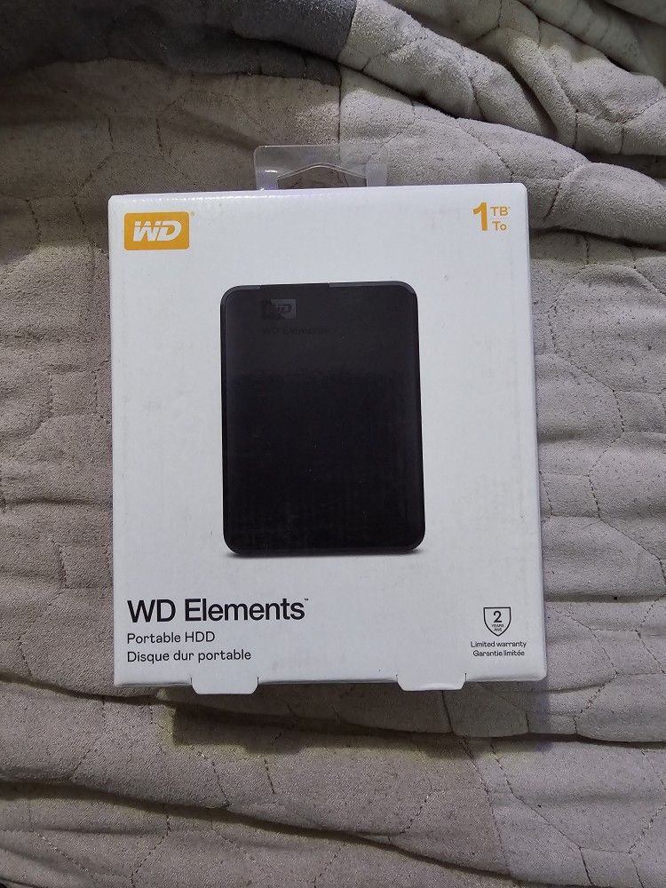 WD Elements Portable HDD 1 TB