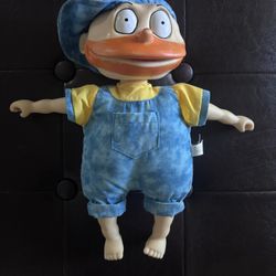 RUGRATS Tommy Pickles Doll Ice Cream Face 11" Plush 1997 Vintage