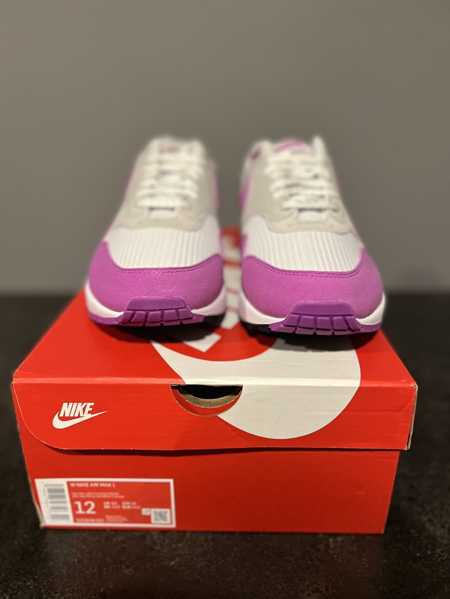 Nike Air Max 1 Fuchsia Dream Women's Size 12 / Men's Size 10.5 DS