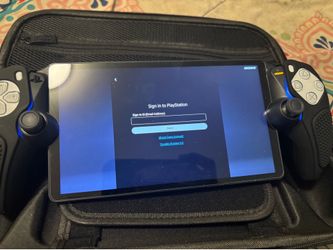 PlayStation portal and case and cover and the box