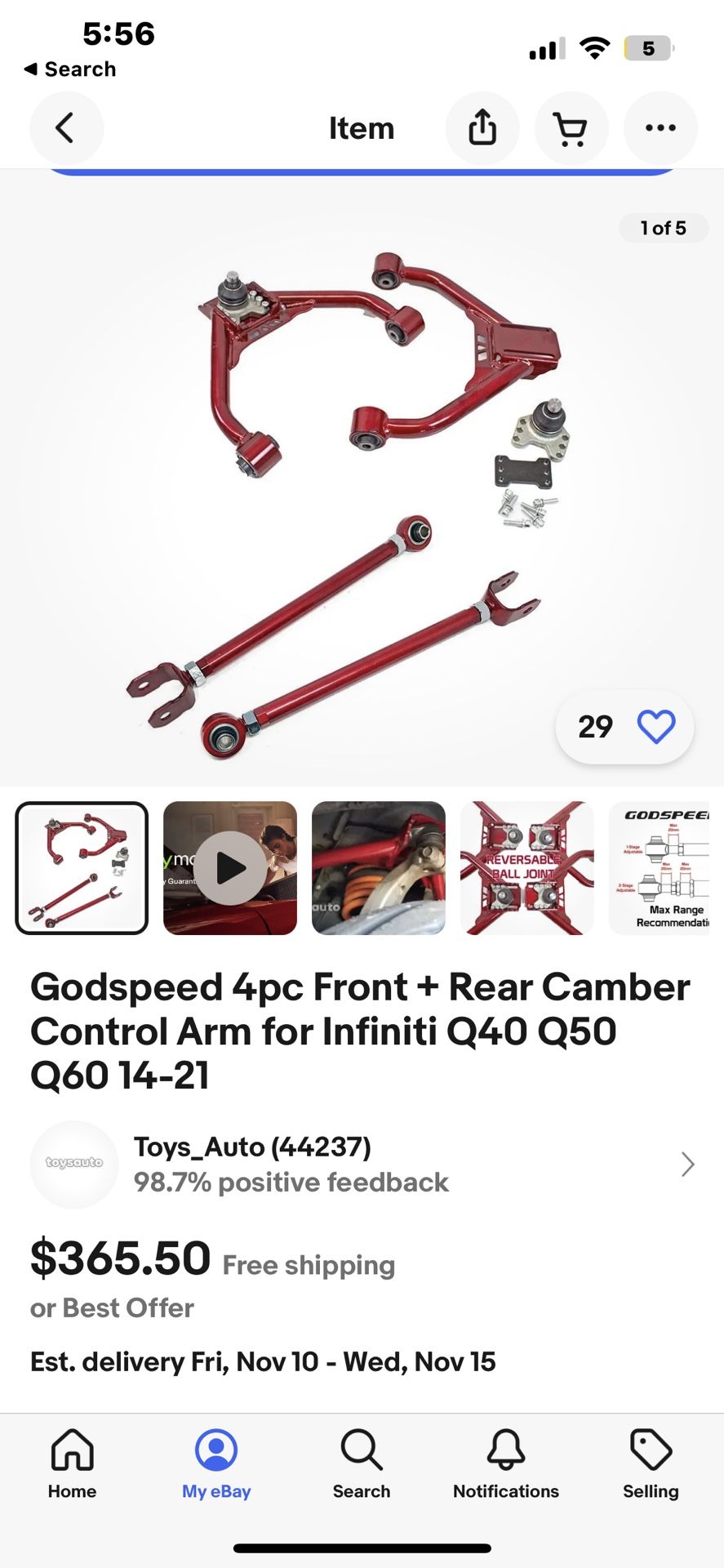 Q50 Parts