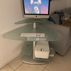 Corner Computer Table 